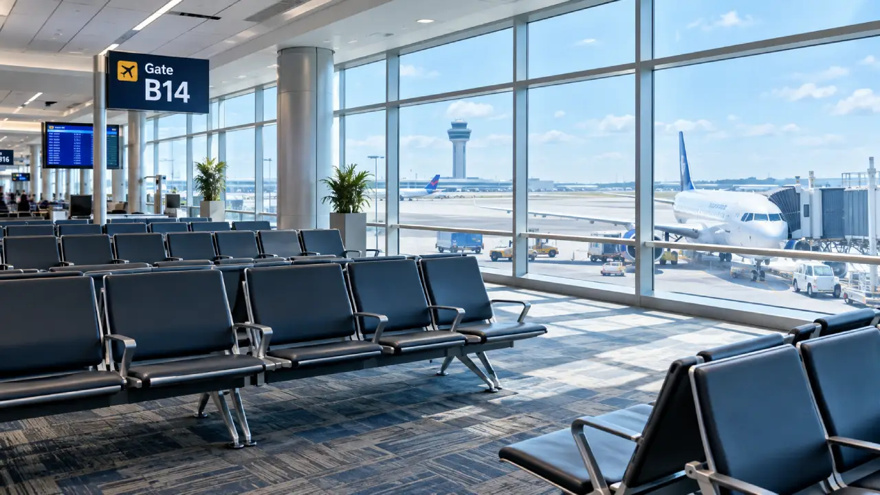 Mco Terminal Seating Area For Sleep