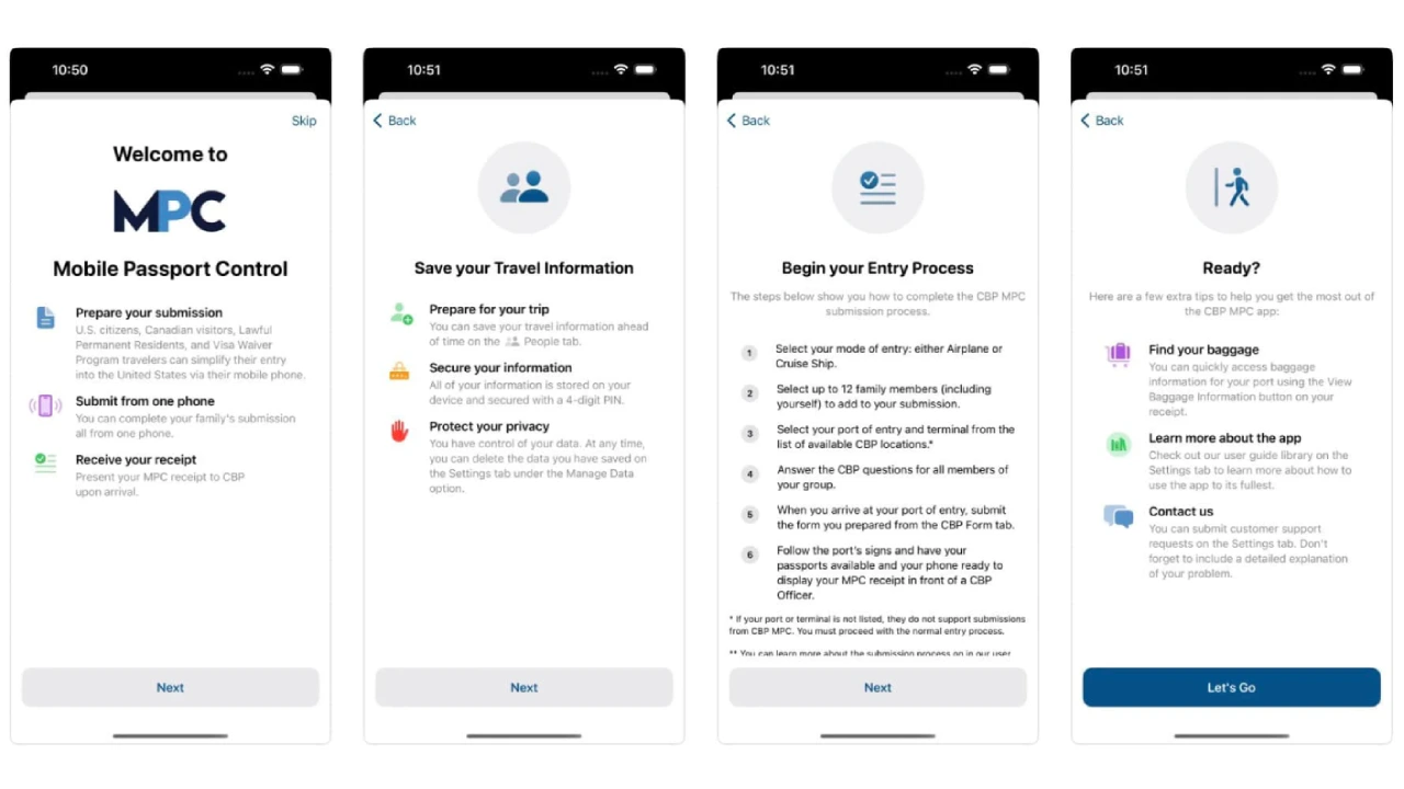 Use Mobile Passport Control Reduce Wait Times